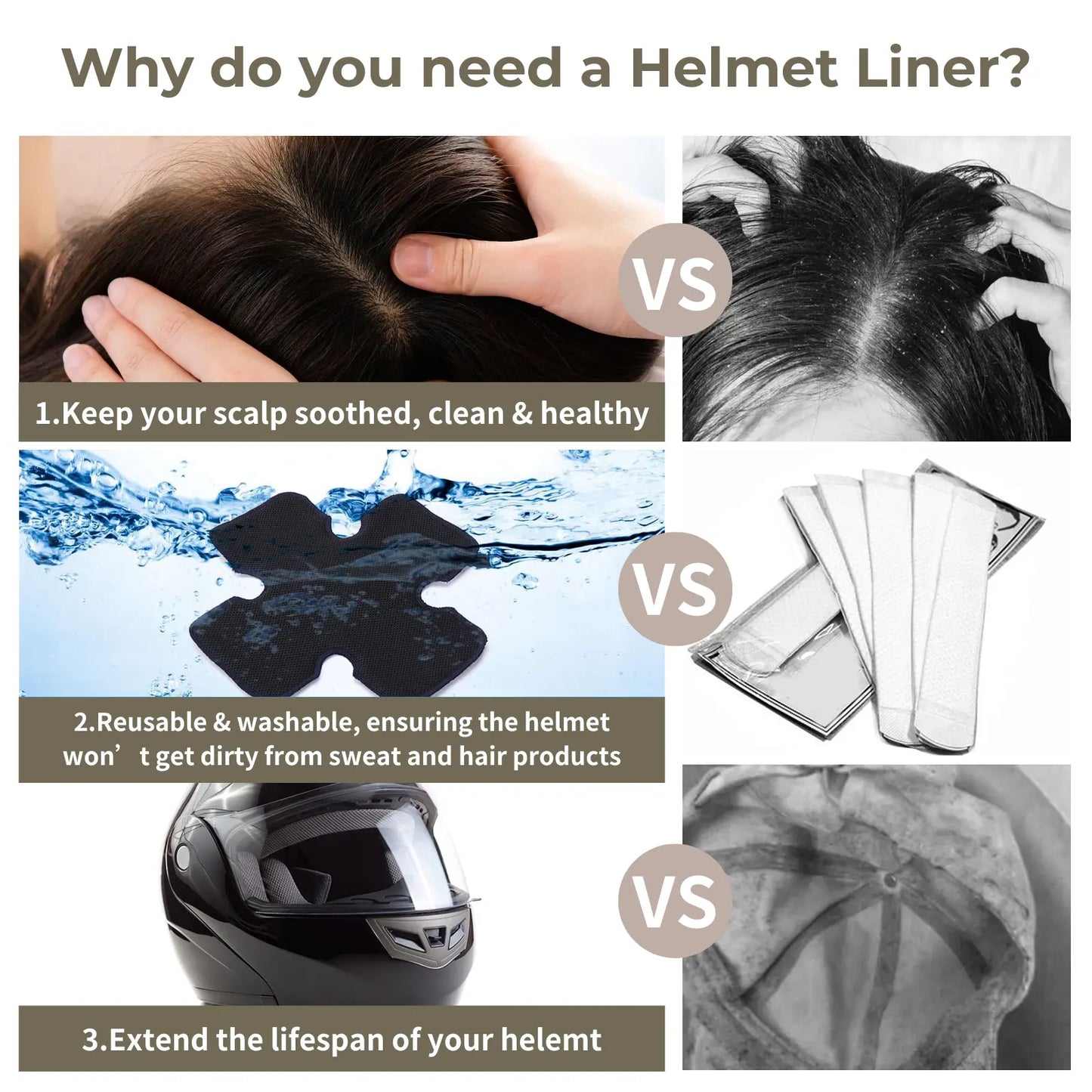 Cooling Helemet Pad Calm Liner